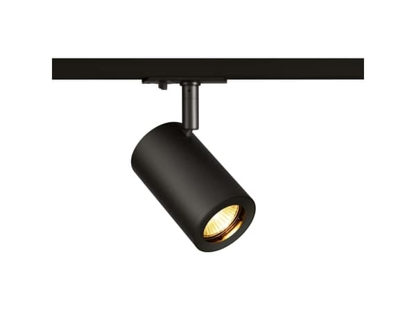 SLV ENOLA_B TRACK SPOT, Spotlight på skinne, GU10, 1 ampuller, 220-240 V, Sort