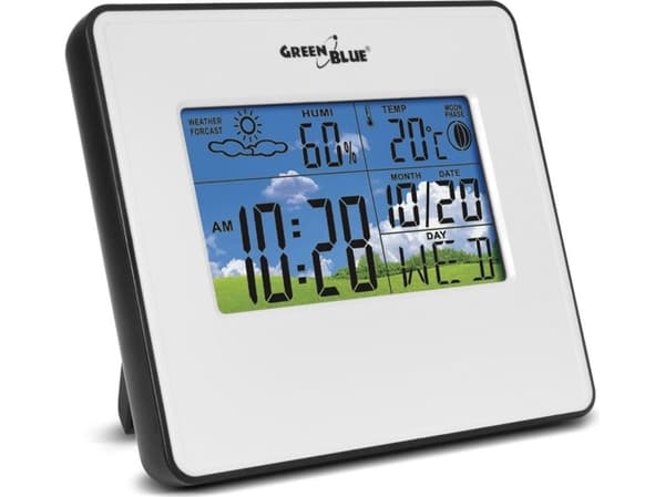 GreenBlue valkoinen sääasema (GB148W)