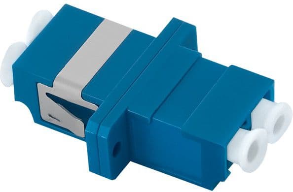 Qoltec - Kopplingsdon för nätverk - LC/UPC-multiläge (hona) till LC/UPC-multiläge (hona) - fiberoptisk
