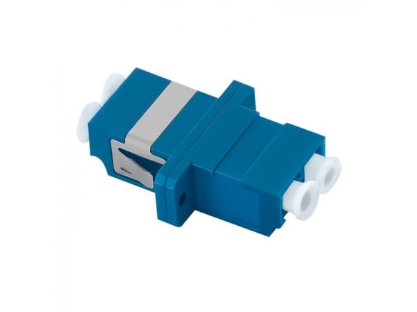 Qoltec - Kopplingsdon för nätverk - LC/UPC-multiläge (hona) till LC/UPC-multiläge (hona) - fiberoptisk