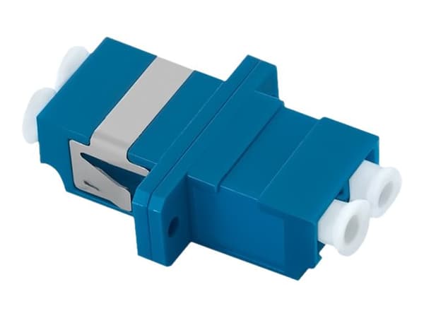 Qoltec - Kopplingsdon för nätverk - LC/UPC-multiläge (hona) till LC/UPC-multiläge (hona) - fiberoptisk