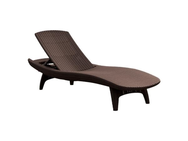Keter Pacific sauļošanās krēsls brūns 29195066590