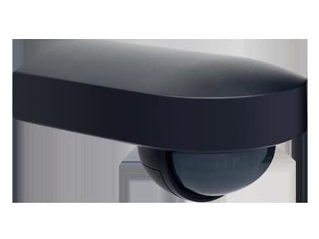 Rörelsesensor utomhus, 180°, Niko Home Control, 13 m, med orienterbar lins,(svart)