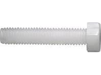 Toolcraft 830245, Skruv, Plast, M4, Vit, 25 mm, 10 styck