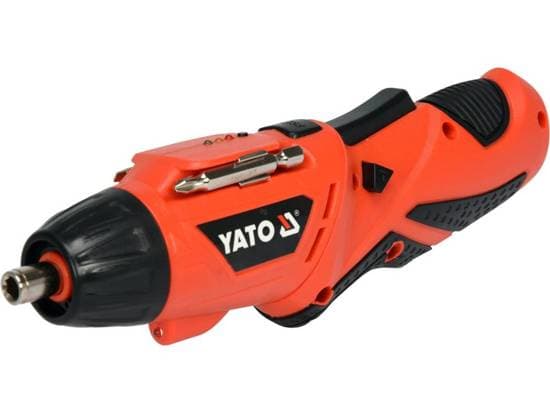 Yato YT-82760, Elektrisk skrutrekker, Pistolhåndtak, 1/4", Sort, Oransje, IPX0, 230 RPM