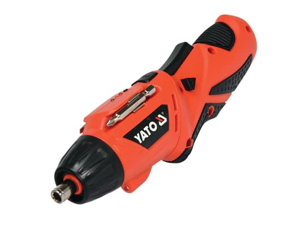 Yato YT-82760, Elektrisk skrutrekker, Pistolhåndtak, 1/4", Sort, Oransje, IPX0, 230 RPM