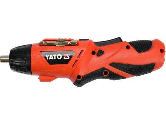 Yato YT-82760, Elektrisk skrutrekker, Pistolhåndtak, 1/4", Sort, Oransje, IPX0, 230 RPM