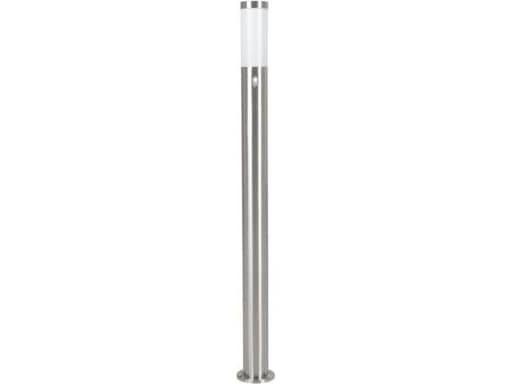 Eglo Helsinki - Golvlampa - 1 uttag - E27 - cylinder - rostfritt stål, vit