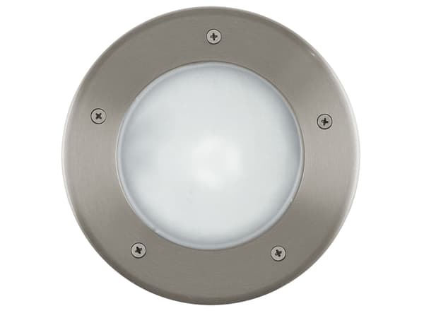 EGLO RIGA 3, Spotlys, Rustfritt stål, Plast, Rustfritt stål, IP67, Inngang, Hage, I Rustfritt stål
