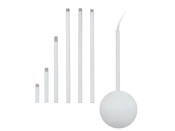 EGLO 92288, IP20, Stänkskyddad, Vit, Stål, 120 mm, 1570 mm