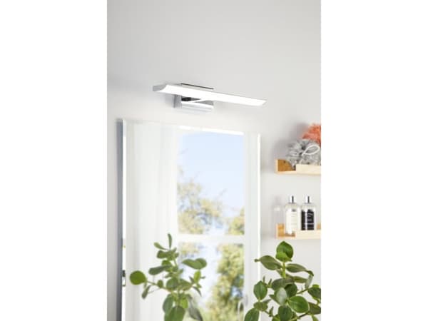 EGLO Tabiano, Kromfarget, Hvit, Plast, Stål, IP20, LED, 300 lm, 4000 K