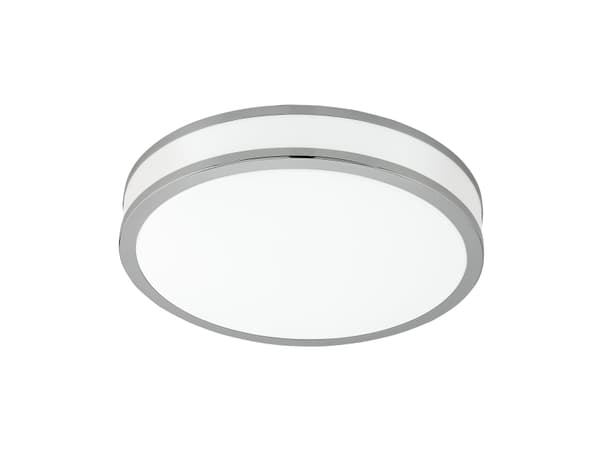 EGLO Palermo 2, LED, Ei vaihdettavissa oleva hehkulamppu, 3000 K, 2500 lm, IP20, Kromi, Valkoinen