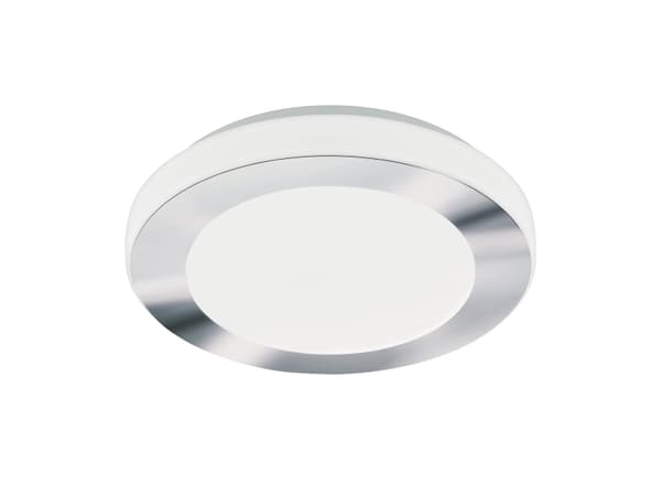 EGLO Led carpi, 3000 K, 950 lm, IP44, Kromfarget, Hvit