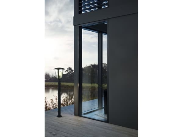 EGLO MONREALE, Gulvlys, Sort, Aluminium, IP44, Gate, I