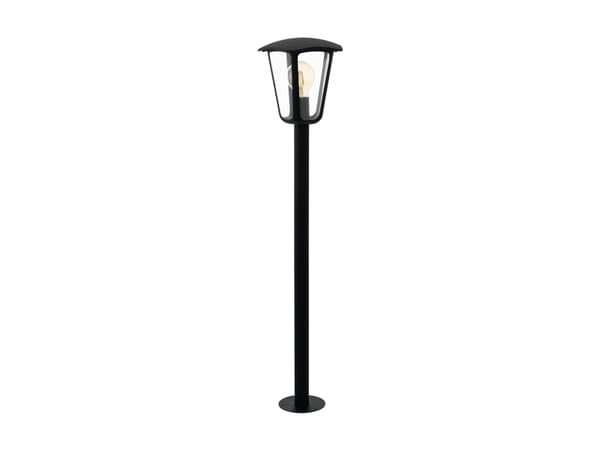 EGLO MONREALE, Gulvlys, Sort, Aluminium, IP44, Gate, I
