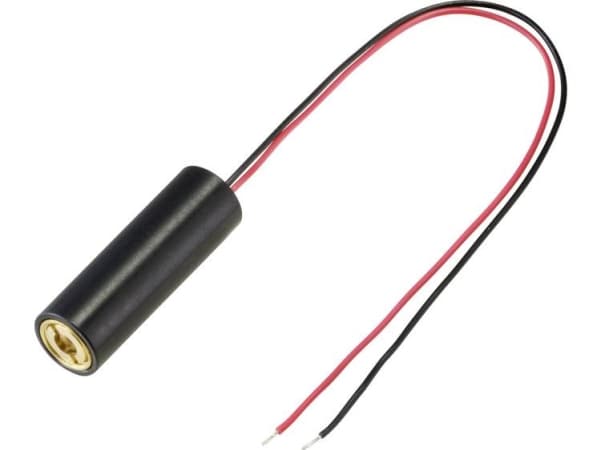 TRU COMPONENTS Lasermodul Punkt Rød 0.95 mW