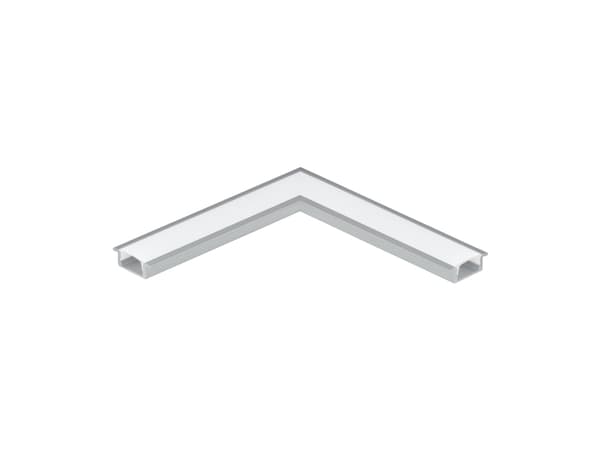 EGLO Recessed Profile 1, Modulær profil, Aluminium, Aluminium, Eglo, 30 g, 110 mm