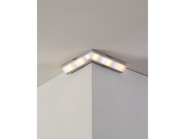 EGLO Corner Profile 2, Modulær profil, Aluminium, Aluminium, Eglo, 50 g, 110 mm