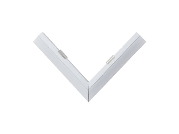 EGLO Corner Profile 2, Modulær profil, Aluminium, Aluminium, Eglo, 50 g, 110 mm