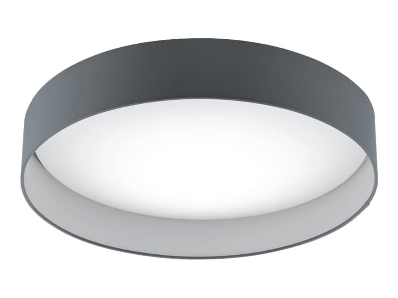 Eglo Palomaro - Innertakslampa - LED - 24 W (motsvarande 130 W) - varmt vitt ljus - 3000 K - vit, antracit lampskärm
