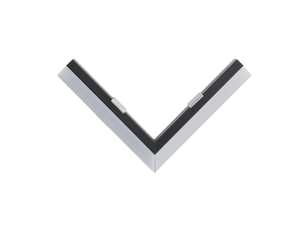 EGLO Corner Profile 2, Modulær profil, Sort, Aluminium, Eglo, 50 g, 110 mm