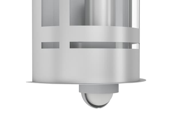 EGLO 97284, Overflatebehandlet, 1 ampuller, E27, IP44, Rustfritt stål