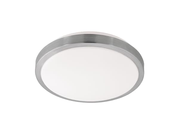 EGLO Competa 1, LED, Ikke-utskiftbare pærer, 3000 K, 2400 lm, IP20, Nickel, Hvit Nickel, Hvit