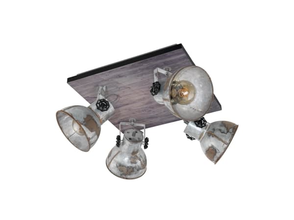 EGLO BARNSTAPLE LOFT 4L 450X450 ANTIK BRUN