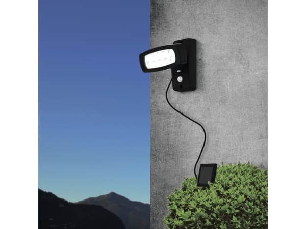 EGLO PALIZZI SOLCELLE SENSOR IP44 150LM SORT