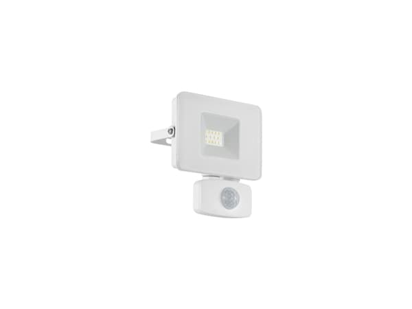 EGLO FAEDO 3, Väggbelysning för utomhusbruk, Vit, Gjuten aluminium, Glas, IP44, I, Transparent