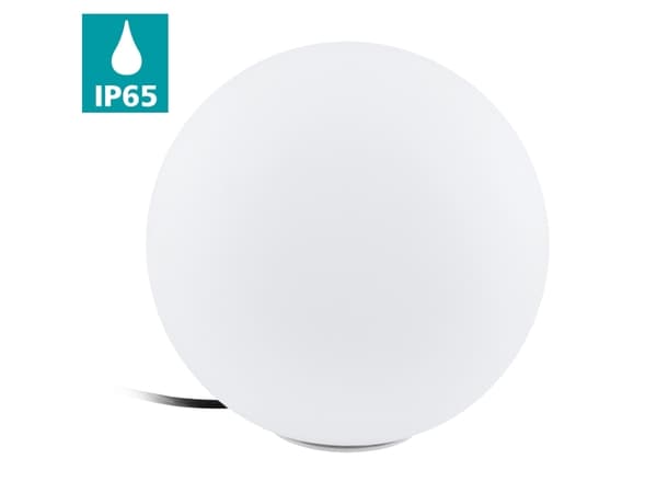 EGLO 98101, Vit, Plast, IP65, II, E27, 1 lampor