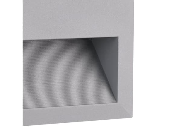 EGLO ZIMBA-LED, Punktbelysning för utomhusbruk, Silver, Gjuten aluminium, IP65, II, Silver