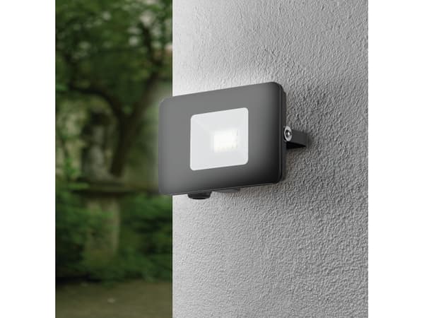 EGLO FAEDO 3, Väggbelysning för utomhusbruk, Svart, Gjuten aluminium, Glas, IP65, I, Transparent
