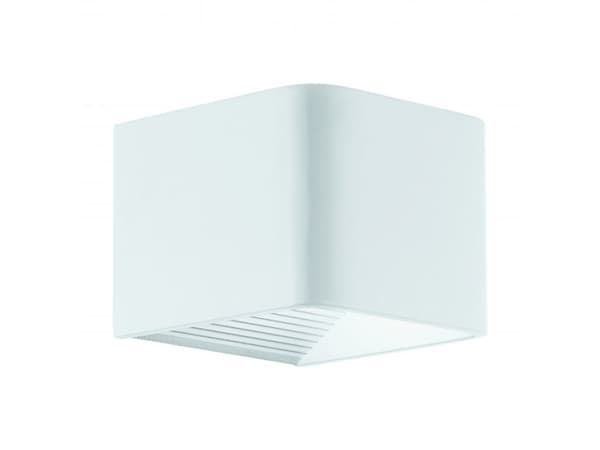 EGLO 98266, Väggbelysning för utomhusbruk, Vit, Gjuten aluminium, IP44, Fasad, I Vit