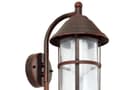 Miniatyrbilde 2 av 5: EGLO SAN TELMO, Vegglys, Brun, Aluminium, Glass, IP23, Inngang, Hage, Terrasse, I