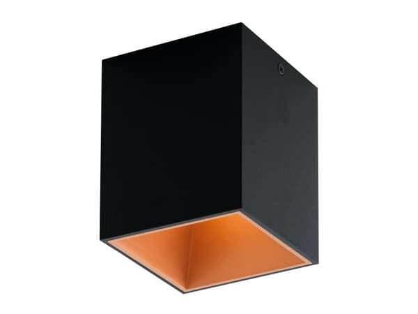 EGLO Polasso, 3000 K, 340 lm, IP20, Sort, Kobber