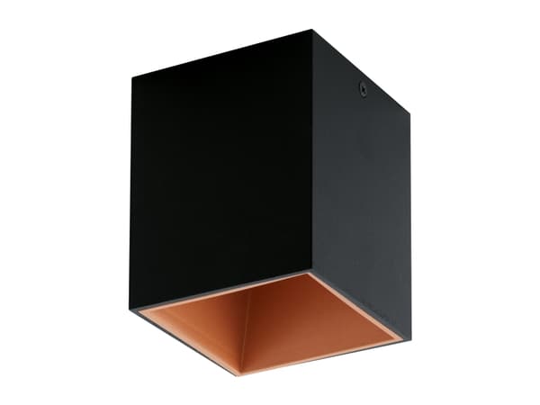 EGLO Polasso, 3000 K, 340 lm, IP20, Sort, Kobber