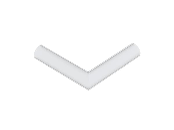 EGLO 98948, Corner wall mount, Vegg, Hvit, Aluminium, 0,3 g