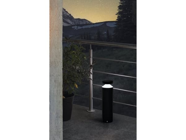 EGLO MELZO, Utendørs sokkel/stang-belysning, Sort, Plast, IP44, I, Gjennomsiktig