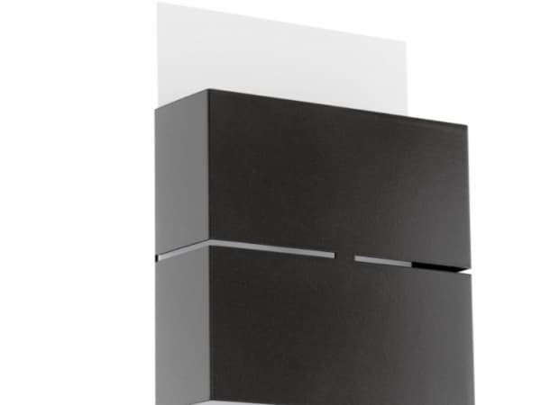Eglo Kibea - Vägglampa - LED x 2 - totalt: 5 W - klass F - varmt vitt ljus - 3000 K - vit, antracit