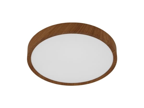 EGLO MUSURITA LOFT 2000LM Ø340 NØD Vit, Trä