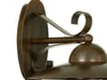 Miniatyrbilde 3 av 5: Eglo Milton - Vegglampe - 1 sokkel - E27 - blank, antikkbrun