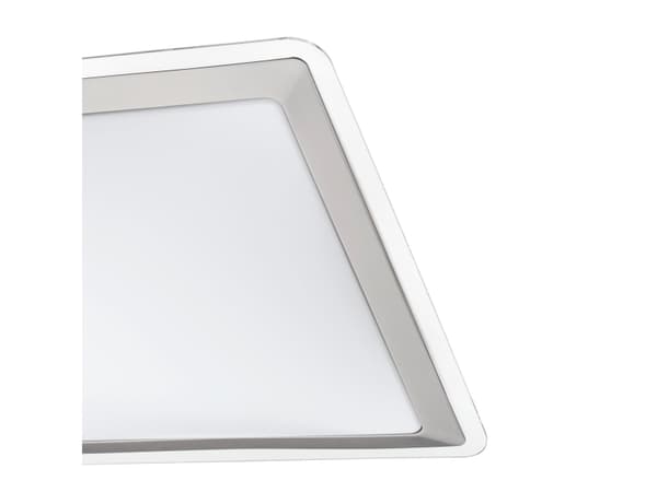 EGLO Competa 1, LED, Glödlampan/-lamporna kan inte bytas ut, 3000 K, 2500 LM, IP20, Silver, Transparent, Vit