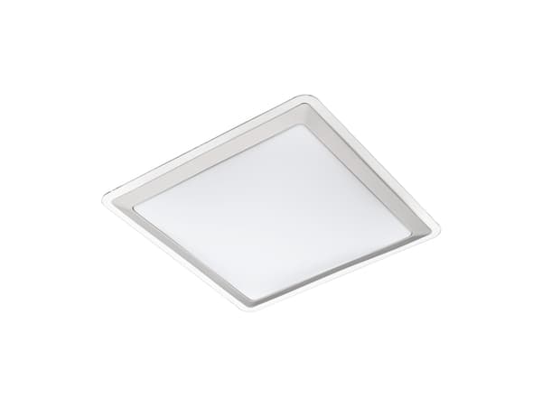EGLO Competa 1, LED, Ikke-utskiftbare pærer, 3000 K, 2500 lm, IP20, Sølv, Gjennomsiktig, Hvit Sølv, Gjennomsiktig, Hvit