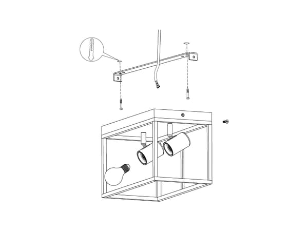 EGLO SILENTINA LOFT 2XE27 VARIET