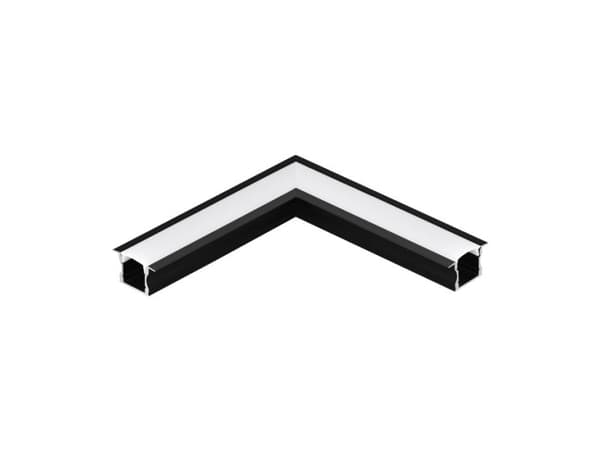 EGLO Recessed Profile 2, Modulær profil, Sort, Aluminium, Eglo, 40 g, 110 mm