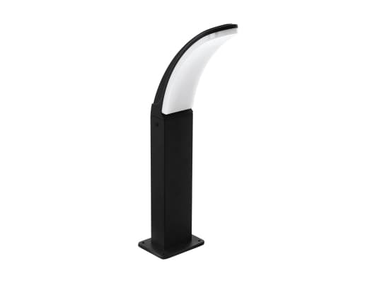 EGLO 98151, Utendørs sokkel/stang-belysning, Sort, Hvit, Aluminium, Plast, IP44, Hage, I Sort, Hvit