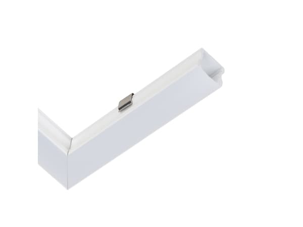 EGLO 98926, Väggmonterat hörnfäste, Vägg, Vit, Gjuten aluminium, 0,4 g
