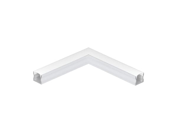 EGLO 98926, Väggmonterat hörnfäste, Vägg, Vit, Gjuten aluminium, 0,4 g