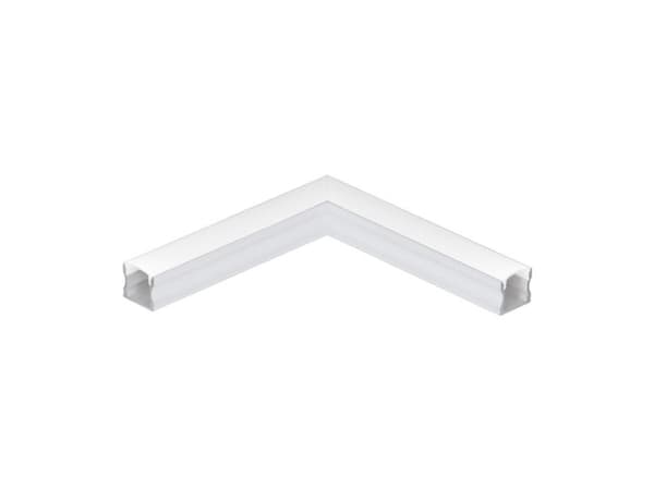 EGLO 98926, Väggmonterat hörnfäste, Vägg, Vit, Gjuten aluminium, 0,4 g